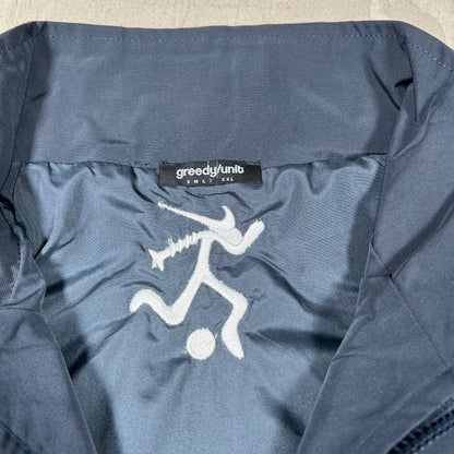 Nike Greedy Unit "Screwman" Track Jacket Navy Size XL USED x17947