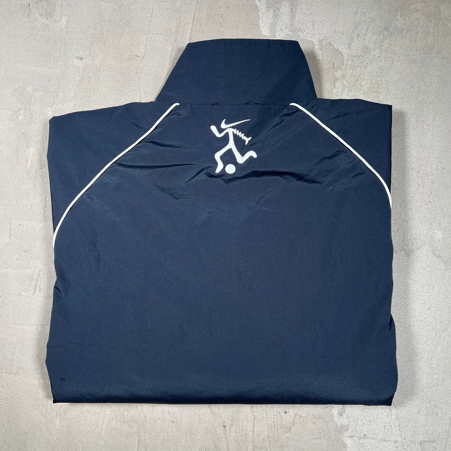 Nike Greedy Unit "Screwman" Track Jacket Navy Size XL USED x17947