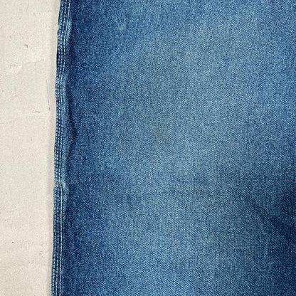 Y2K Mecca Dark Blue Jeans Size 34 USED v19823