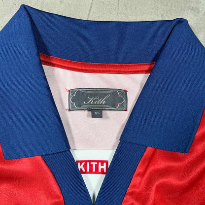 Kith Seoul Red Soccer Jersey Size XL NEW x17939