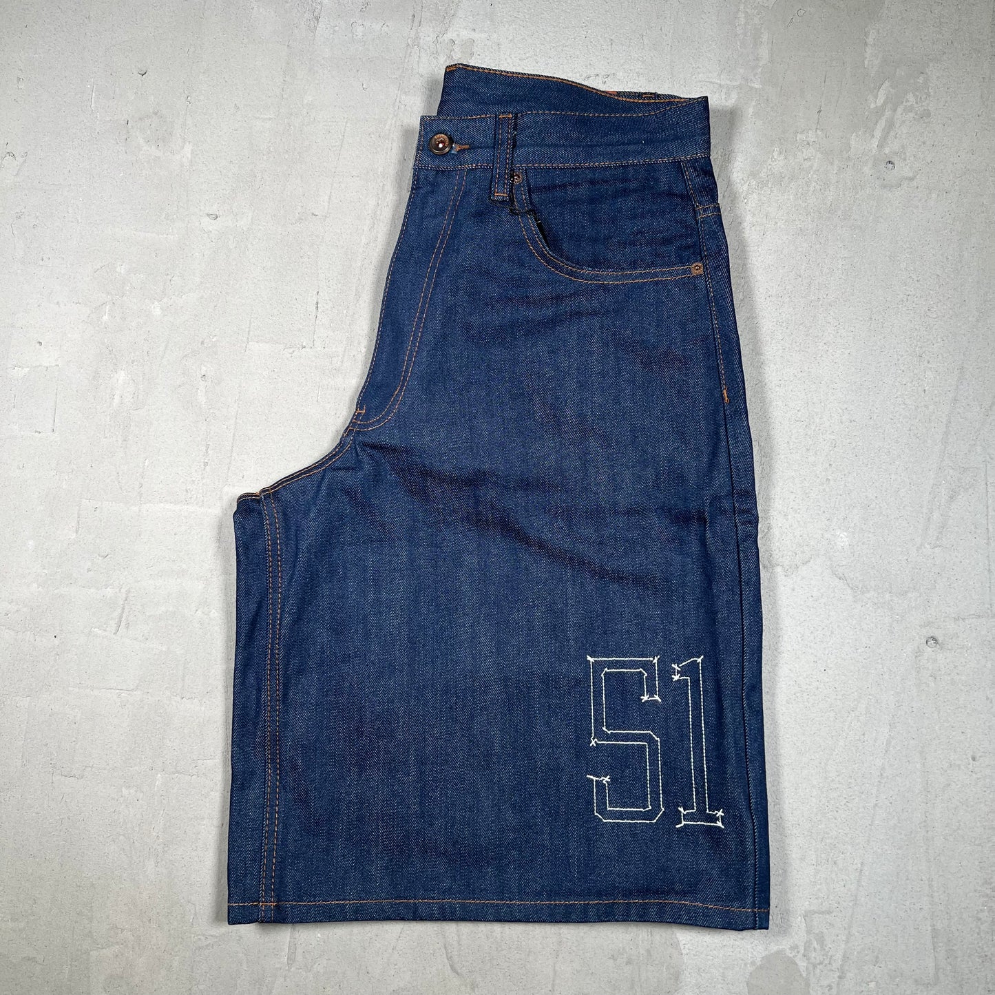 GV Gallery Raspberry Hill Blue 51 Denim Shorts Size Small NEW x17942