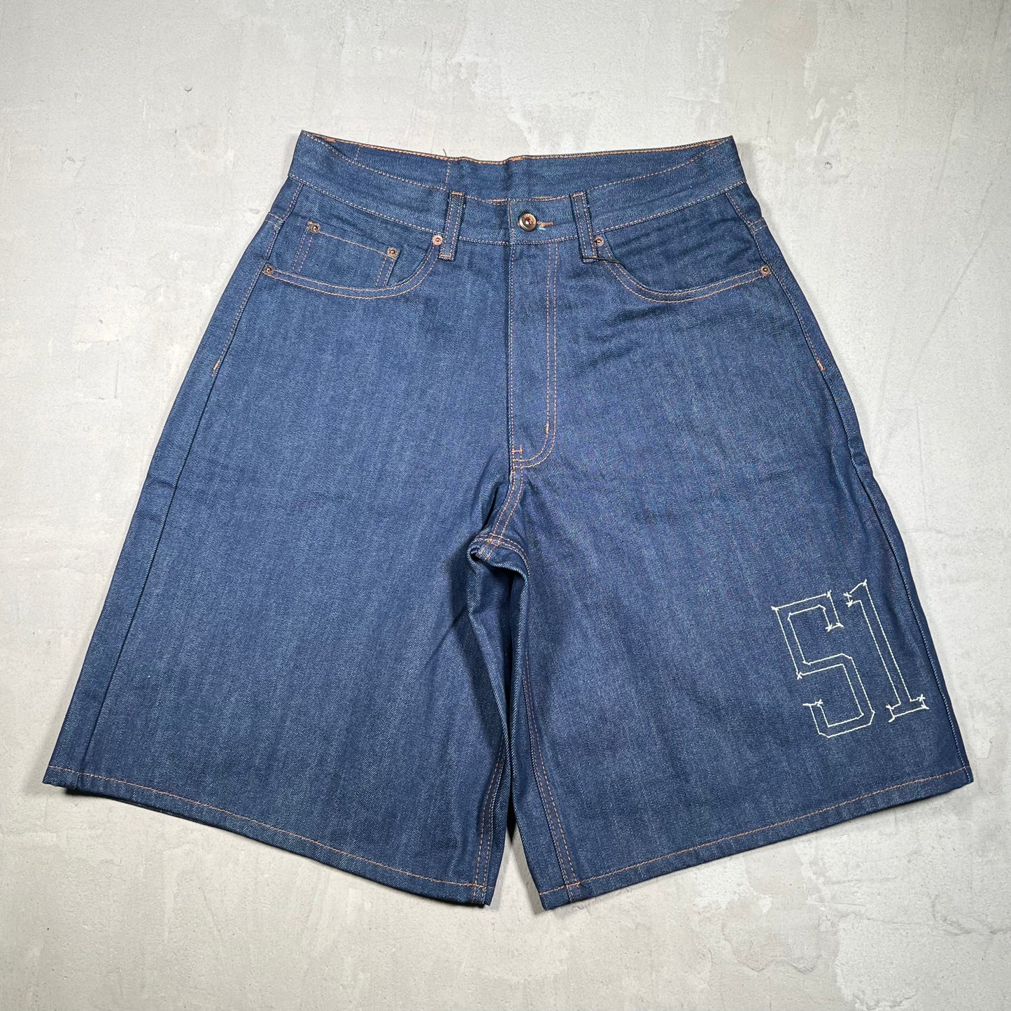 GV Gallery Raspberry Hill Blue 51 Denim Shorts Size Small NEW x17942