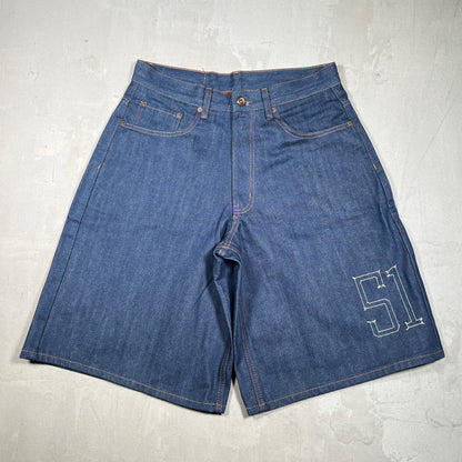 GV Gallery Raspberry Hill Blue 51 Denim Shorts Size Small NEW x17942