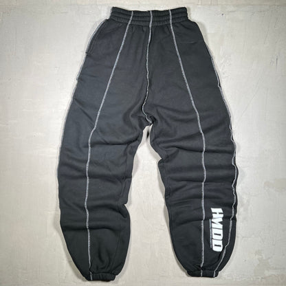 HMDD Seam Black Sweatpants Size Medium NEW x17943