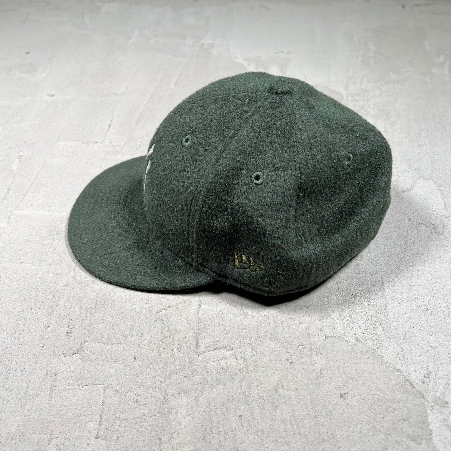 Aime Leon Dore Yankee Fleece Green Fitted Size 7 5/8 USED x18044
