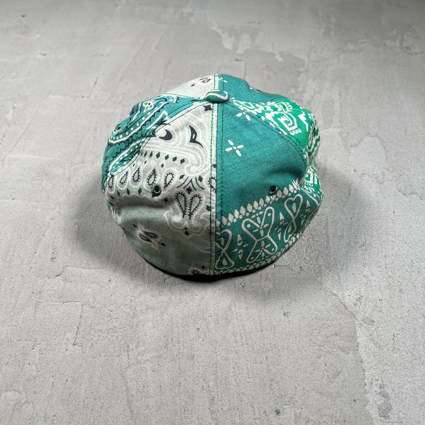 Kapital Kountry Green Paisley Hat USED x17930