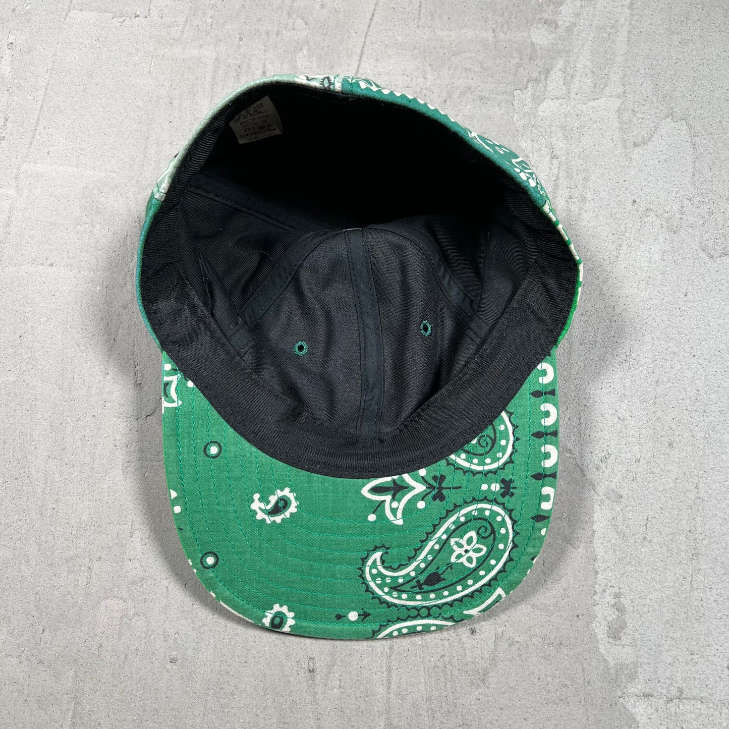 Kapital Kountry Green Paisley Hat USED x17930