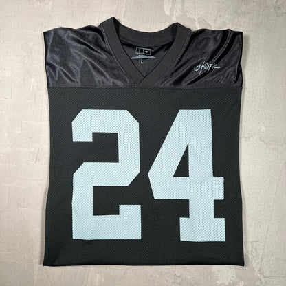 Travis Scott NFL Las Vegas Black Raiders Jersey Large USED x18061