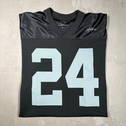 Travis Scott NFL Las Vegas Black Raiders Jersey Large USED x18061