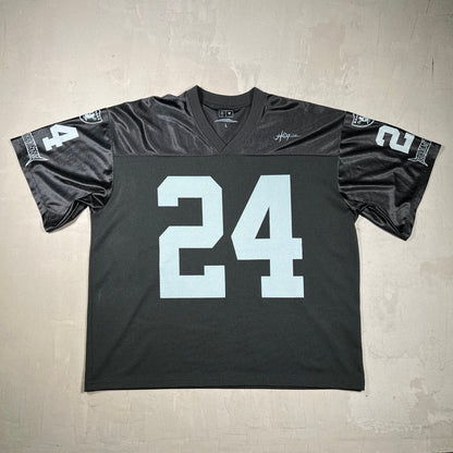 Travis Scott NFL Las Vegas Black Raiders Jersey Large USED x18061