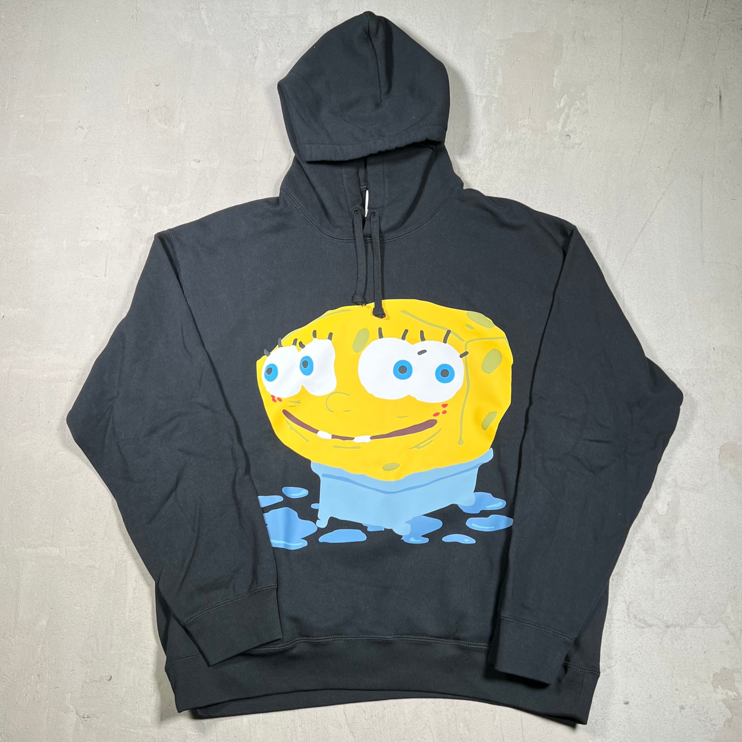 CPFM Uniqlo Spongebob Black Hoodie Size Large USED x18070