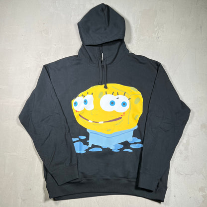 CPFM Uniqlo Spongebob Black Hoodie Size Large USED x18070