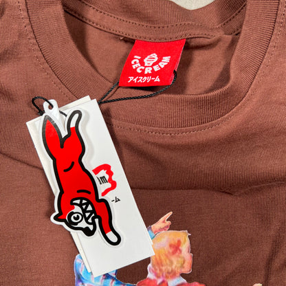 IceCream Prank Brown Tee Size Small NEW x18075