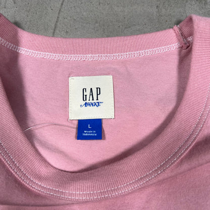 Awake NY Gap Pink Tee Size Large USED x18072