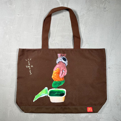 Cactus Jack McDonalds Brown Tote Bag USED x18069