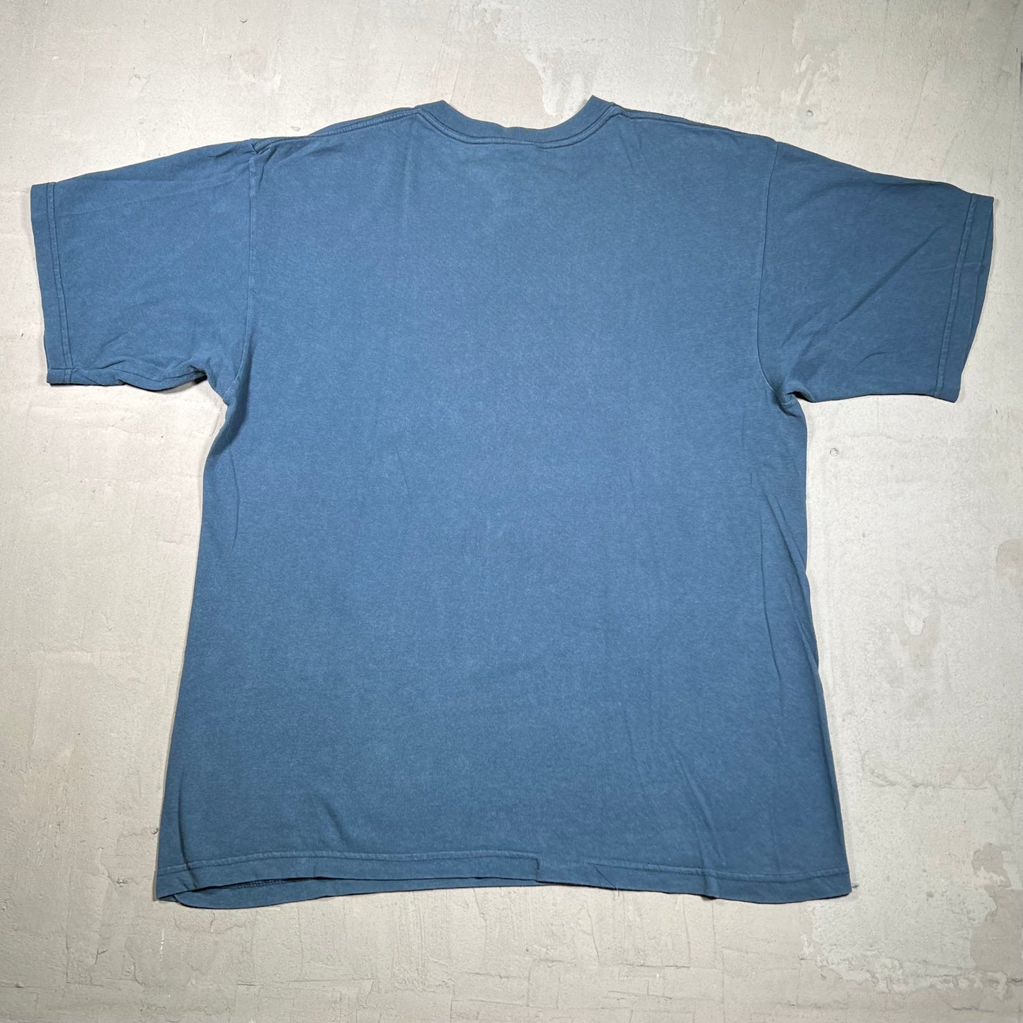 1997 Taz Big Face Blue Tee Size XL USED v19871