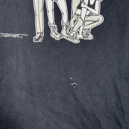 1997 Betty Boop Calvin Klein Spoof Black Tee Size XXL USED v19872