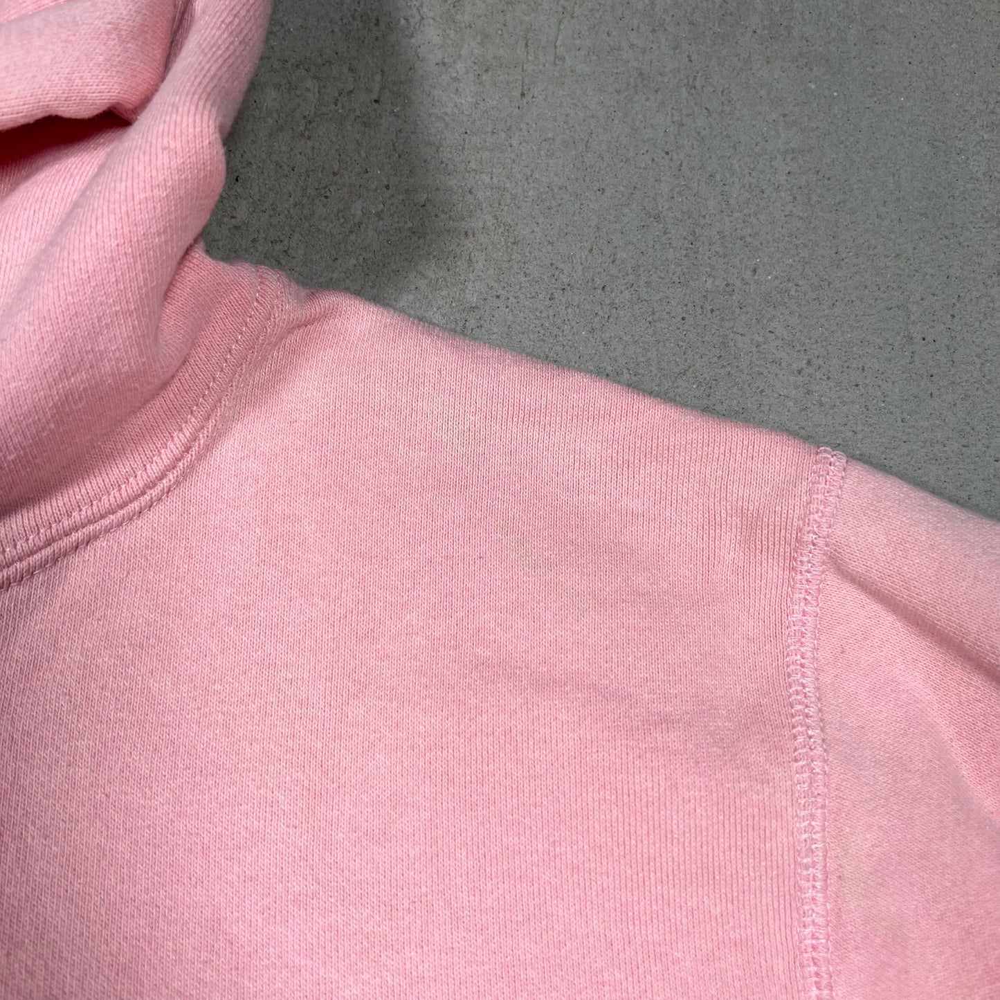 Bape Small Ape Head Logo Pink Hoodie Size XL USED x18100