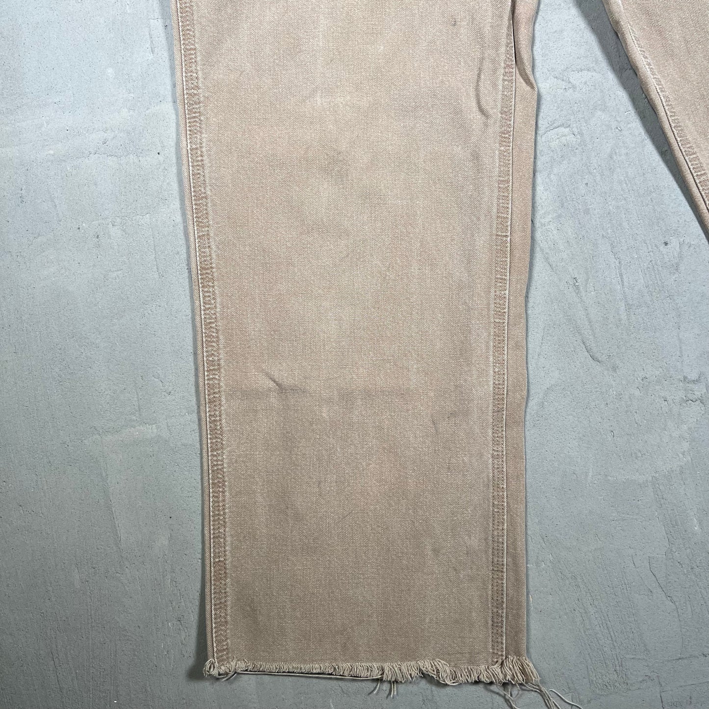 Y2K Carhartt Tan Carpenter Pants Size 34x36 USED v19891