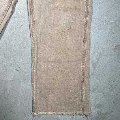 Y2K Carhartt Tan Carpenter Pants Size 34x36 USED v19891