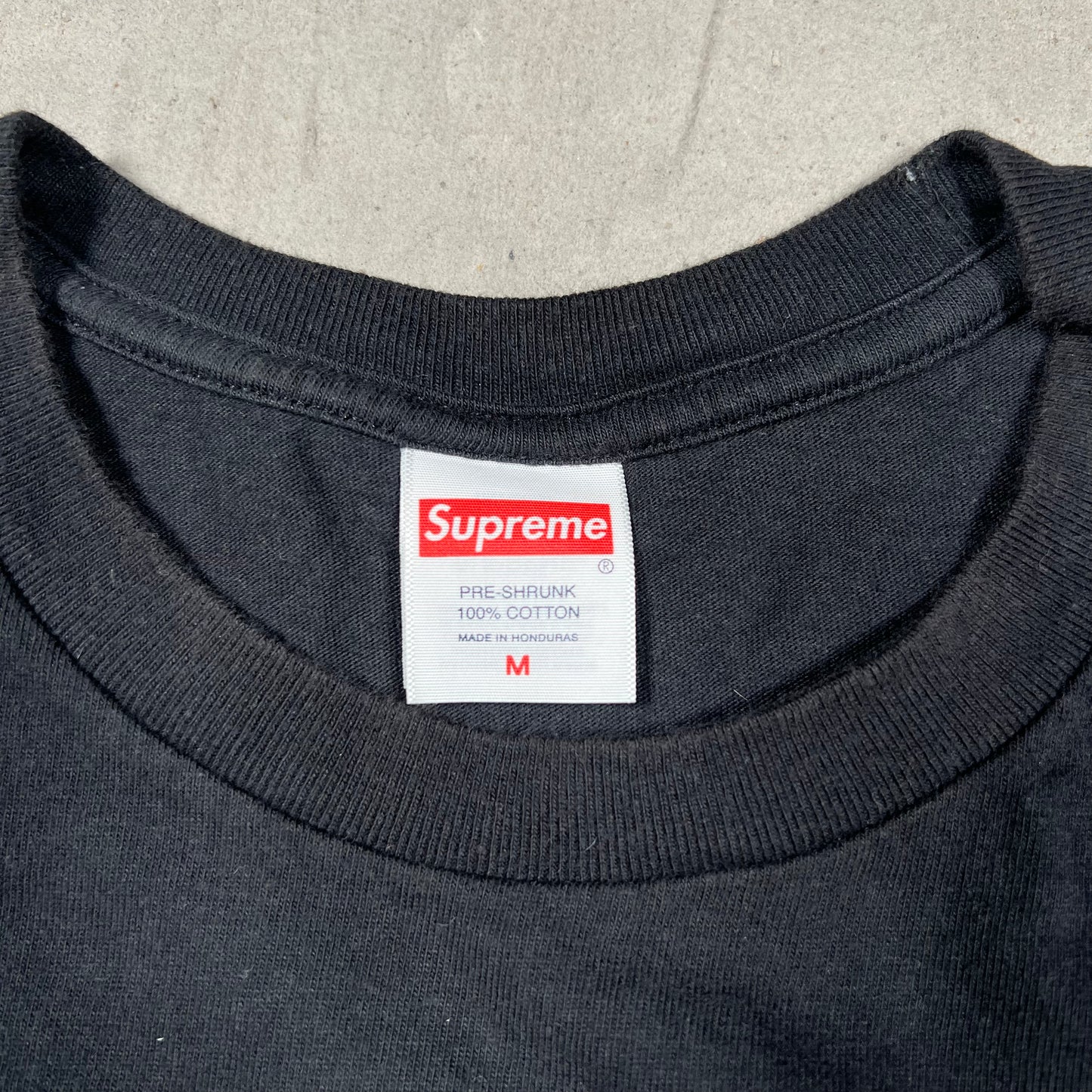 Supreme Max B Black Tee Size Medium USED x18101