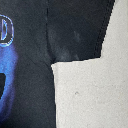 1998 Stone Cold Steve Austin WWF Big Head Black Tee Size Large USED v19900