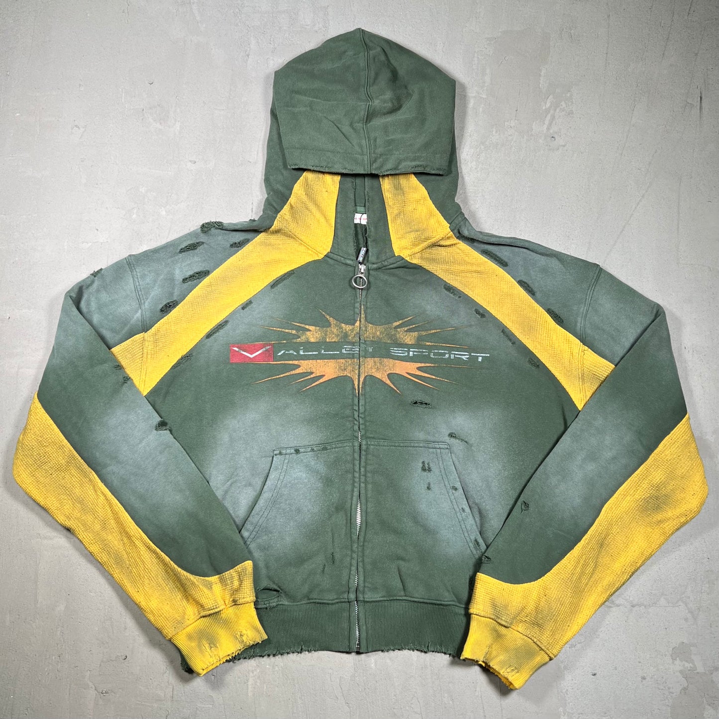 Vale Forever Khalifa Green Zip Up Size Large NEW x18096