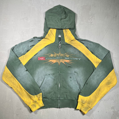 Vale Forever Khalifa Green Zip Up Size Large NEW x18096