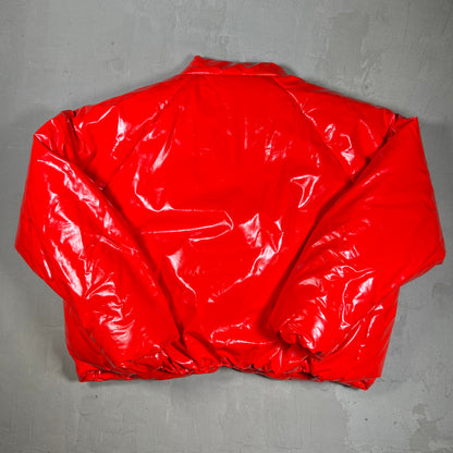 Yeezy Gap Round Bubble Red Jacket Size Large USED x18067
