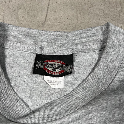 Y2K New Jersey Devils Hockey Grey Tee Size XL USED v19881