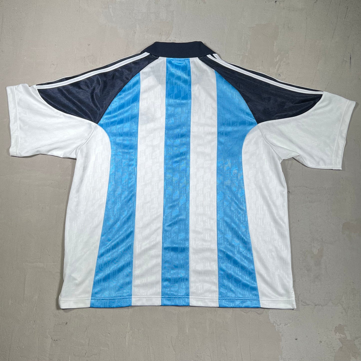 Kith Adidas Football ESPN Blue/White Jersey Size XL USED x18088