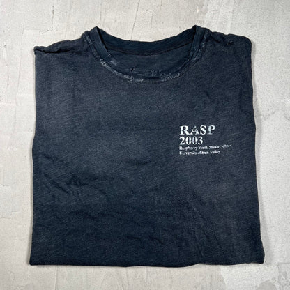 GV Gallery Raspberry Hills Youth Music Black Tee Size Medium USED x18087