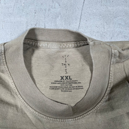 Travis Scott Utopia Magazine Green Tee Size XXL USED x18091