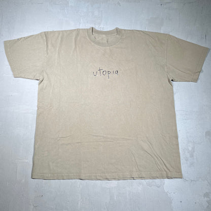 Travis Scott Utopia Magazine Green Tee Size XXL USED x18091