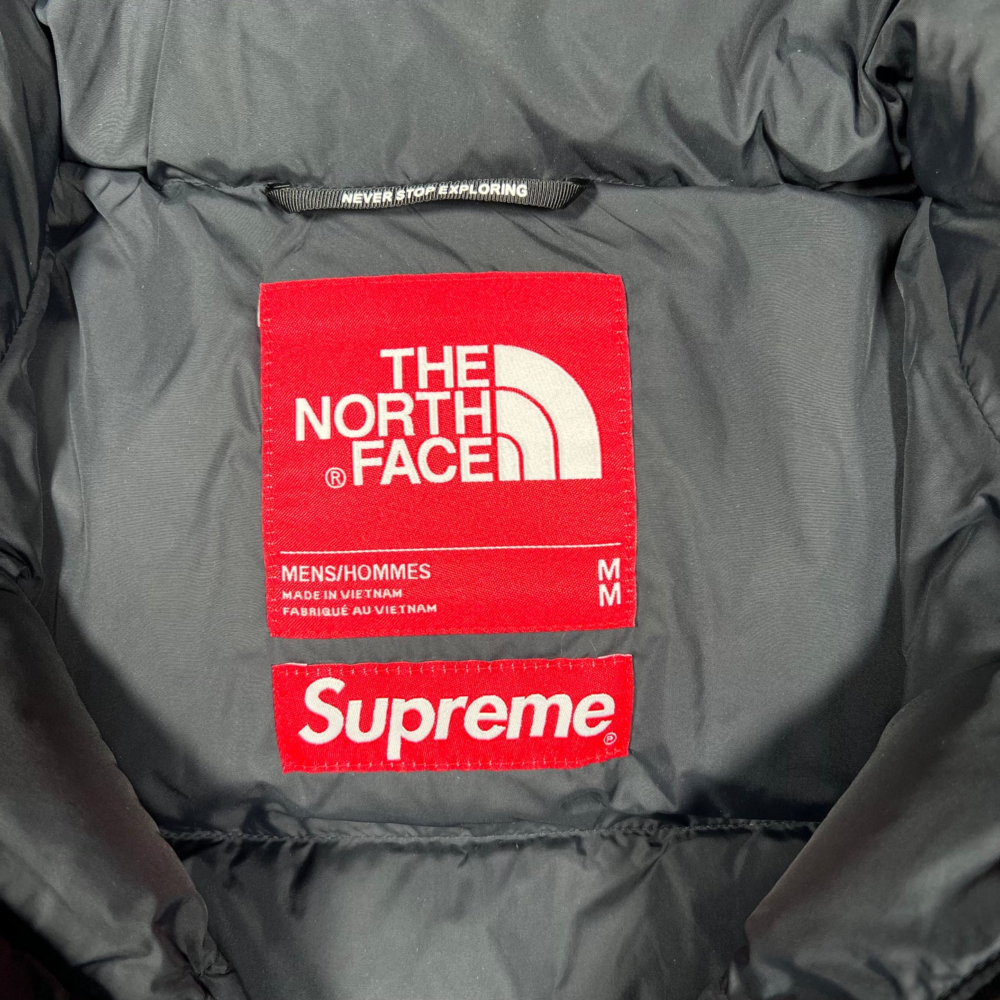Supreme North Face Studded Nuptse Royal Blue Jacket Size Medium USED x18133