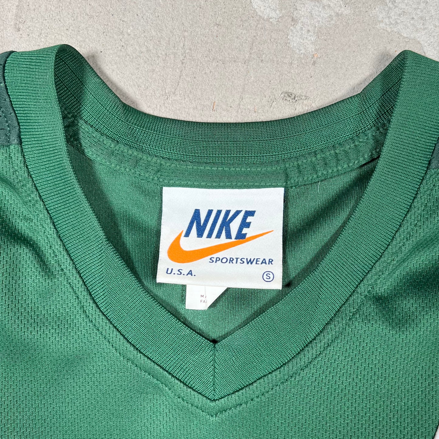 Nike CPFM Go Flea Green Jersey Size Small USED x18132