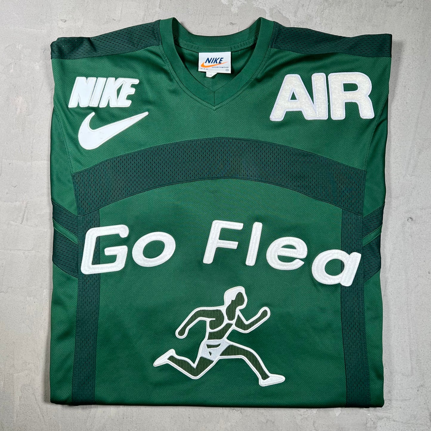 Nike CPFM Go Flea Green Jersey Size Small USED x18132