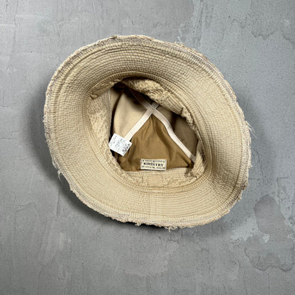Kapital Khaki Denim Bucket Hat USED x18131