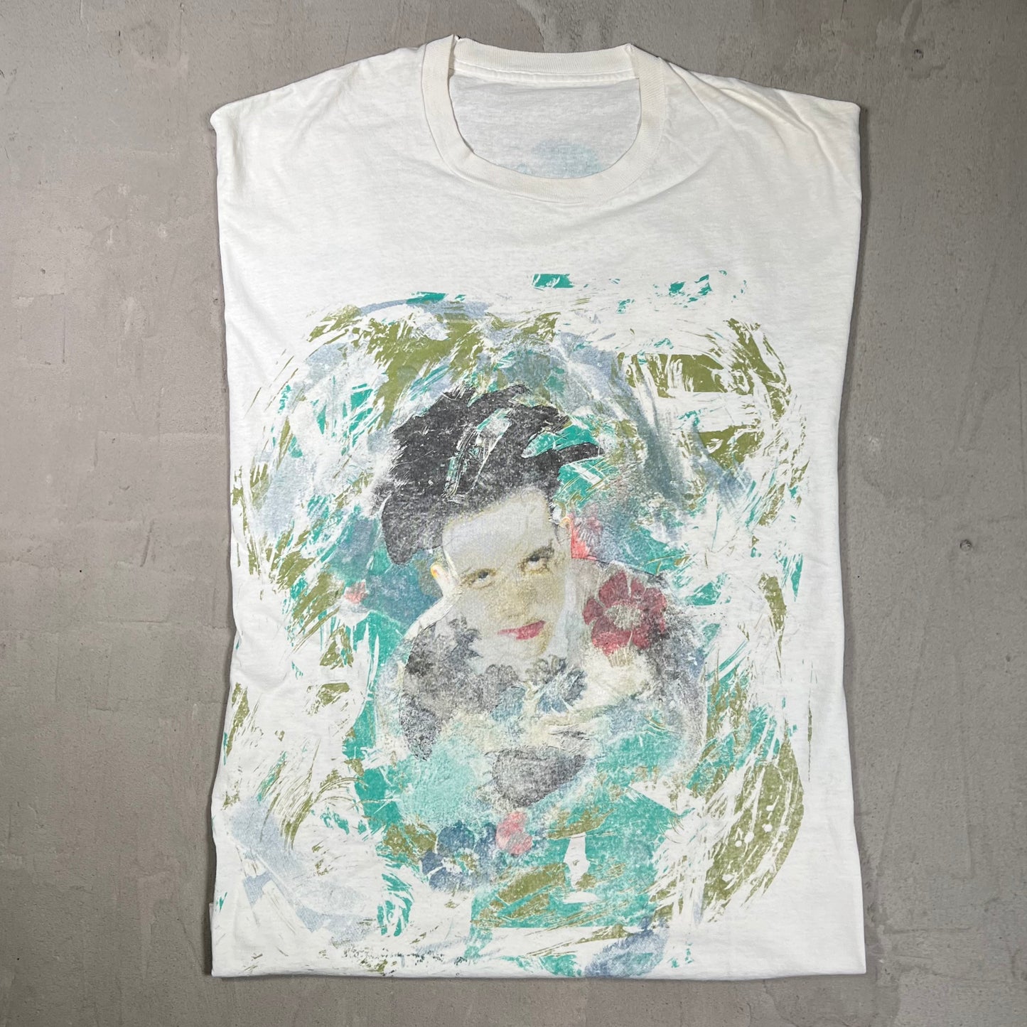 1989 The Cure The Prayer Tour White Tee Size XL USED v19895