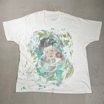 1989 The Cure The Prayer Tour White Tee Size XL USED v19895