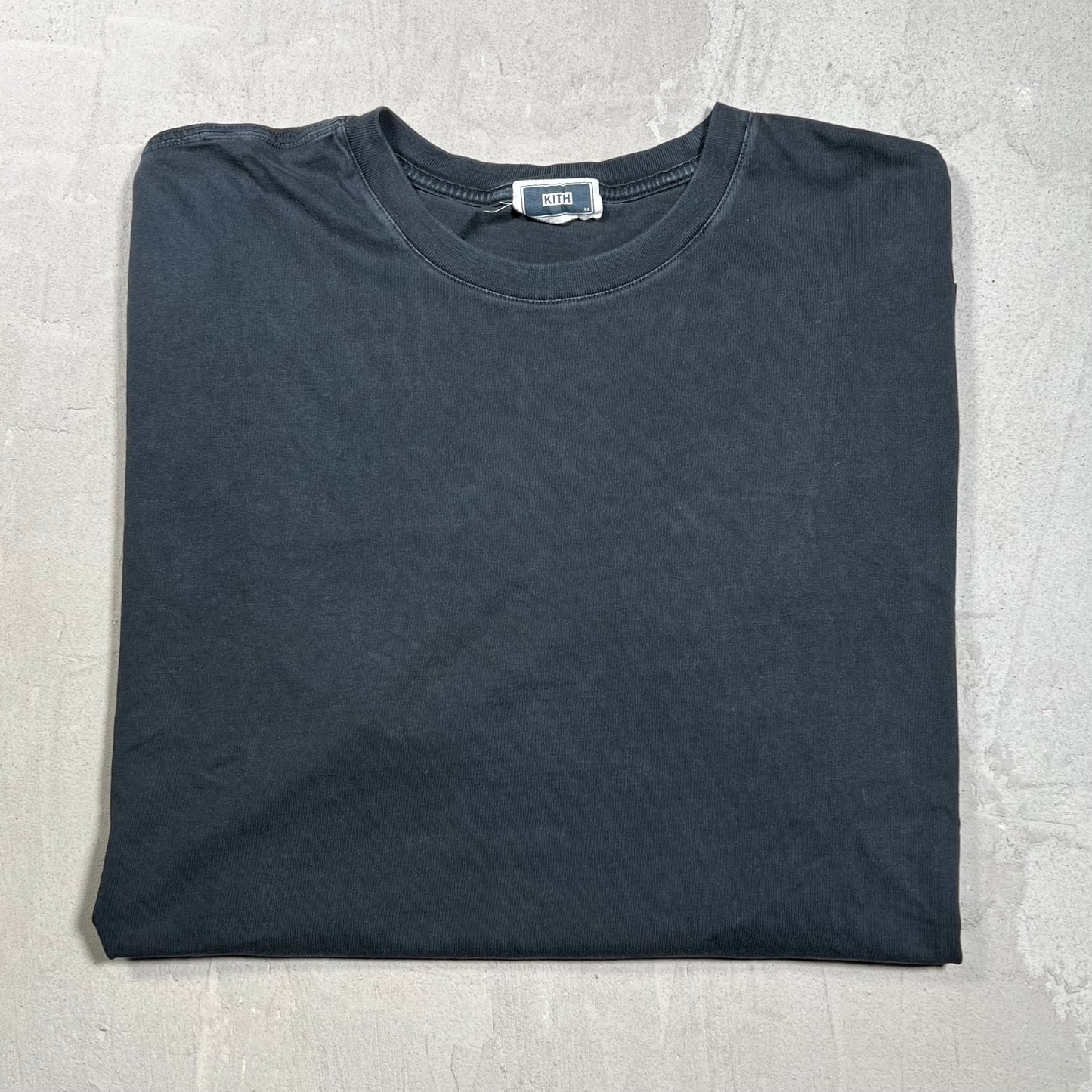 Kith Blank Black Tee Size XL USED x18114