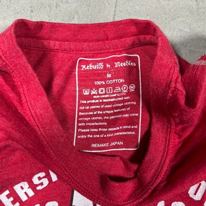 Needles Rebuild University Wisconsin 7 Cuts Tee Size Medium USED x18120