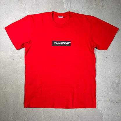 Supreme Futura Box Logo Red Tee Size Small USED x18130