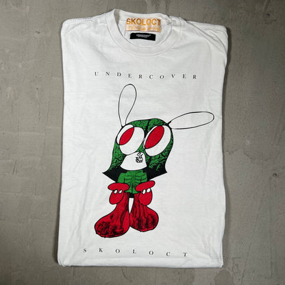 UnderCover Skoloct Spider Scorpion White Longsleeve Size 4 (Large) USED x18116