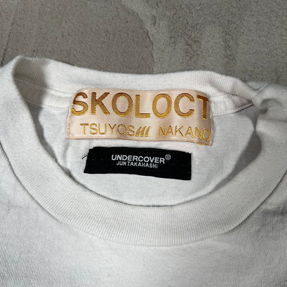 UnderCover Skoloct Spider Scorpion White Longsleeve Size 4 (Large) USED x18116
