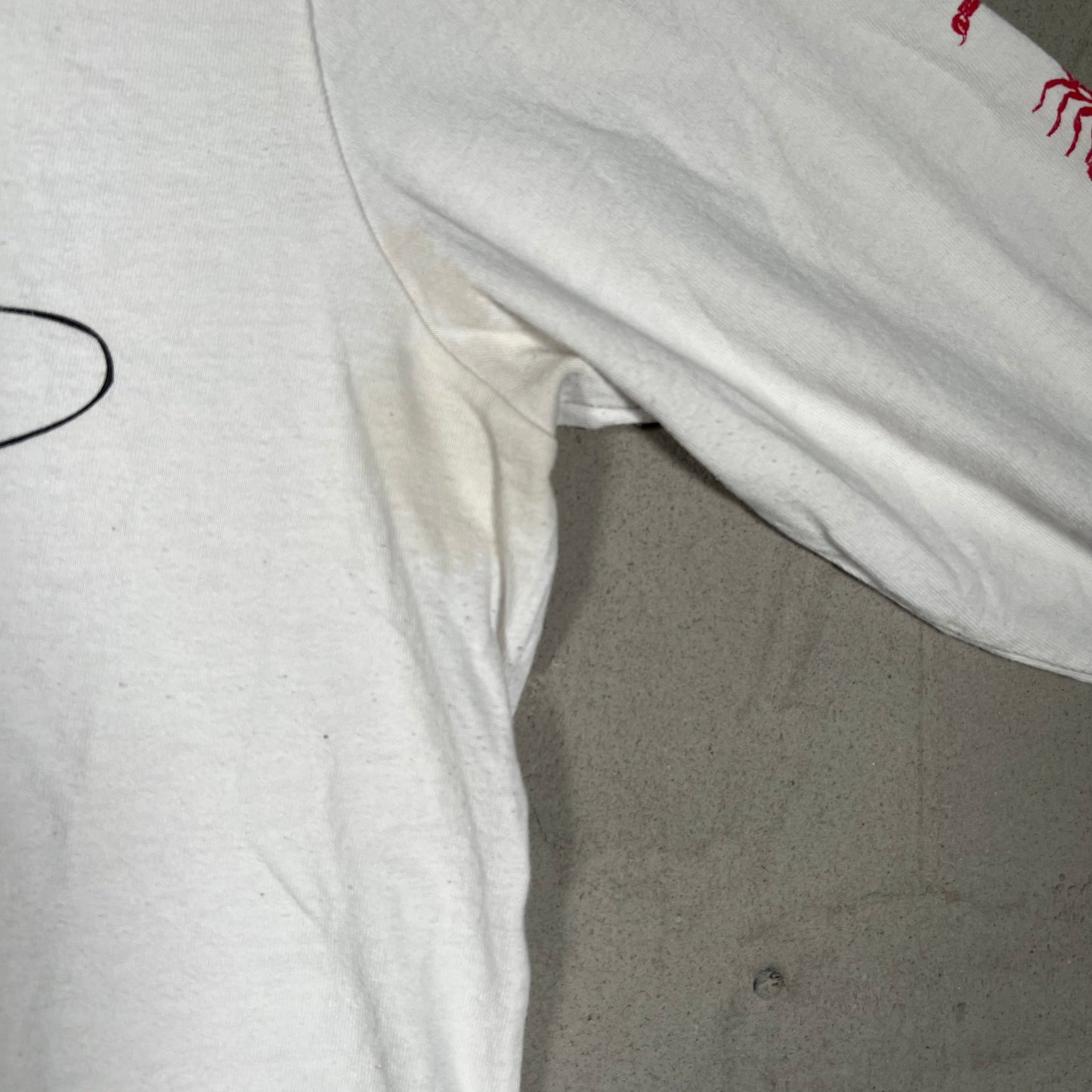 UnderCover Skoloct Spider Scorpion White Longsleeve Size 4 (Large) USED x18116