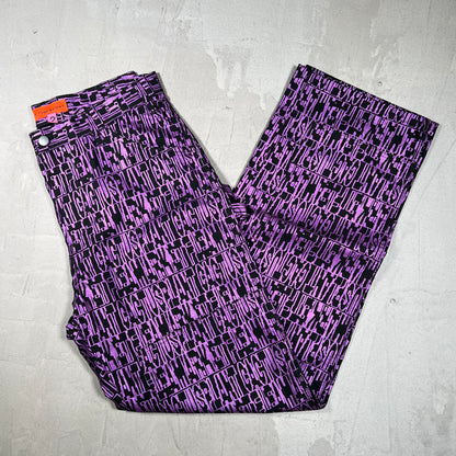 CPFM Anxiety Reflective Purple Pants Size 2 (Large) USED x15184