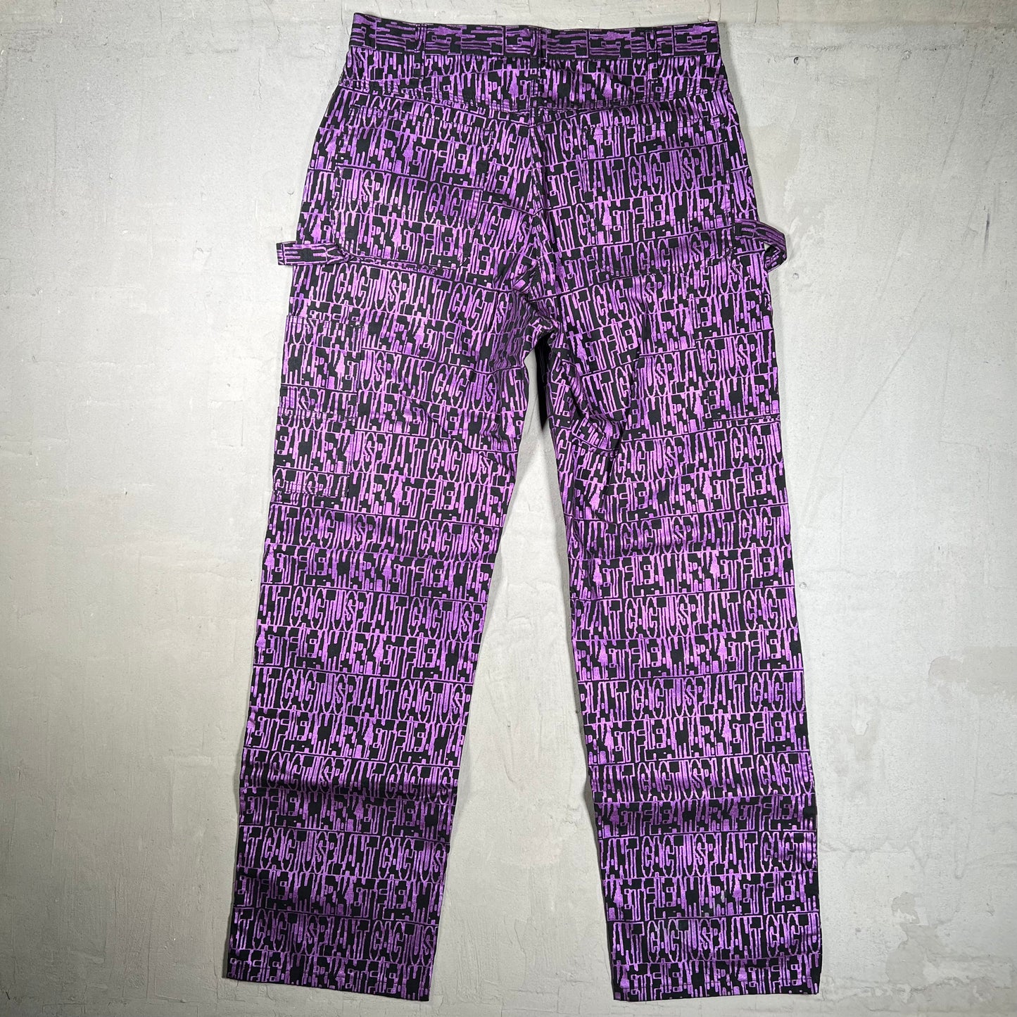 CPFM Anxiety Reflective Purple Pants Size 2 (Large) USED x15184