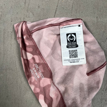 Arc'teryx Pink Camo Rho Toque Beanie USED x18127