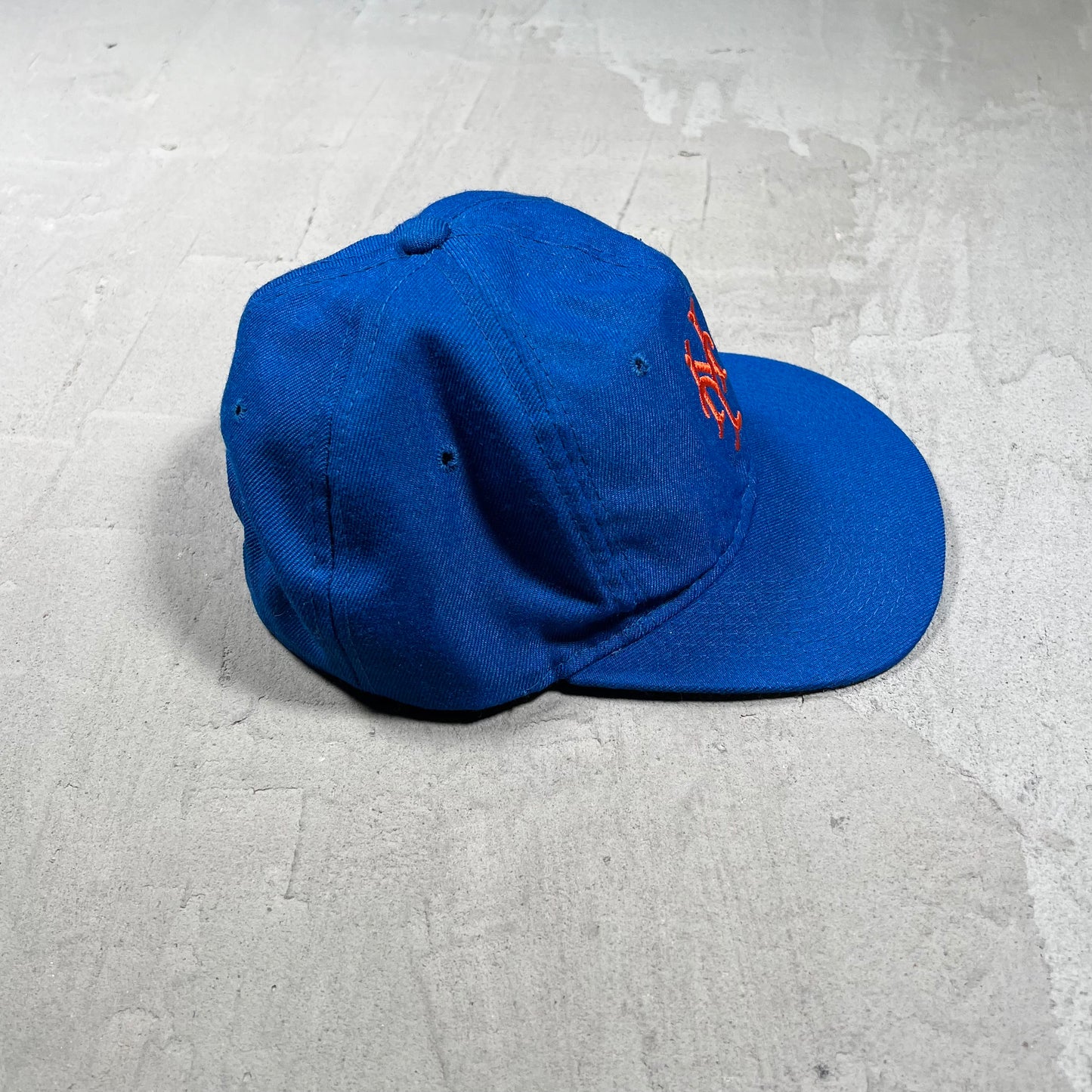 1990s New York Mets MLB Blue Snapback Hat USED v19888